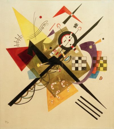 Entwurf zu Auf Weiss II von Wassily Kandinsky
